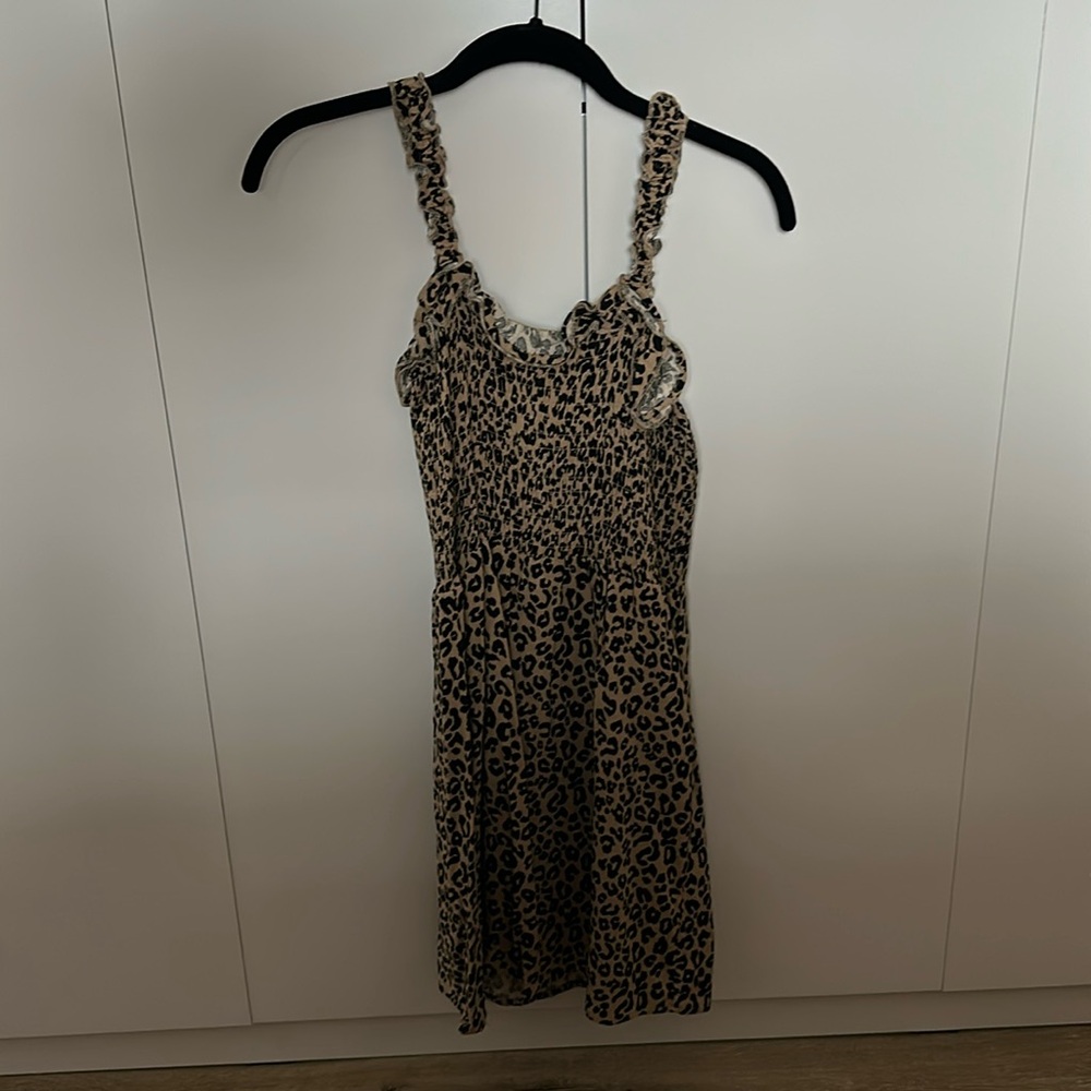 Cheetah mini dress